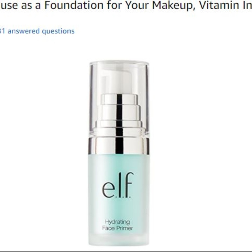 e.l.f. Hydrating Face Primer Foundation+Vitamins
